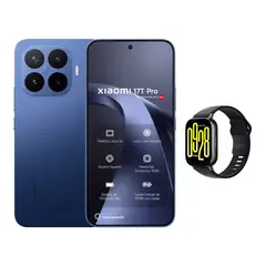 XIAOMI - 17T Pro Azul Oscuro 512 GB + REDMI Watch 5 Active Negro.