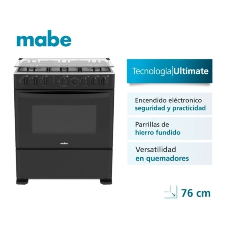 Cocina de Piso a Gas Negro - CMP3020FN1