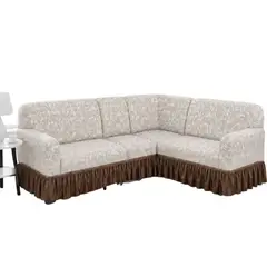 SALA FABULOSA - Funda de mueble modular 4 piezas catiónico Brisa - Oro viejo