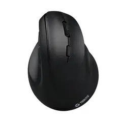 Teros - Mouse Ergonómico Vertical TE5169N Inalámbrico, Recargable y Bluetooth
