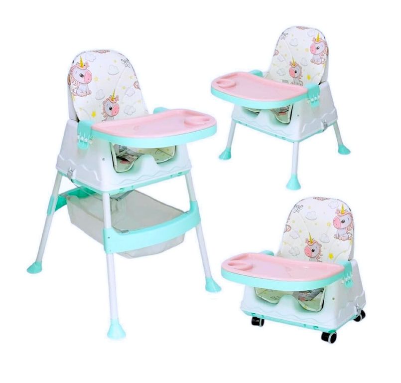 Silla de comer 3 en 1 para bebé