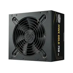 COOLER MASTER - Fuente De Poder Mwe Gold 750W V3 750W 80 Plus Gold