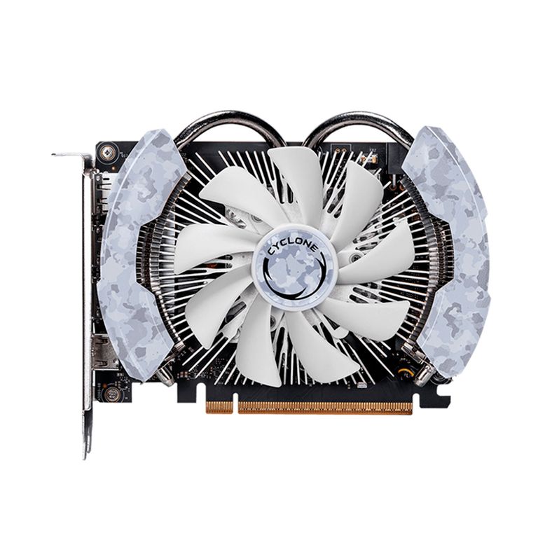 TARJETA DE VIDEO GEFORCE RTX 5060 8G CYCLONE OC NVIDIA BLACKWELL 8GB GDDR7 PN G5060-8CC