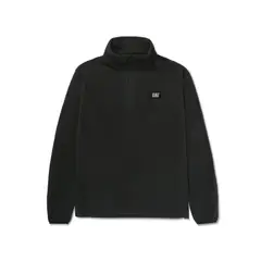 Caterpillar - Chompa Hombre Cat Microfleece Quarter Zip Negro