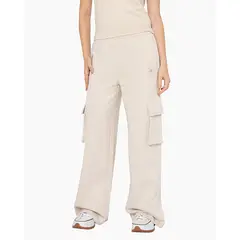 CONVERSE - Buzo Mujer Cargo Flare Beige v1