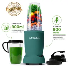 QUALITY PRODUCTS - Licuadora Portátil Nutribullet PRO 900 para Smoothies y Batidos Verde