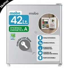 Mabe - Frigobar 42 L Brutos Inox RMF02PRX1