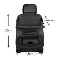 ITELSISTEM - Organizador Multifuncional Auto Repisa Calidad Negro