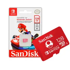 SANDISK - Memoria Micro Sd Para Nintendo Switch 128gb