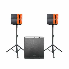 TUMAN - JUEGO COMPLETO 1 BAJO +4 LINE ARRAY