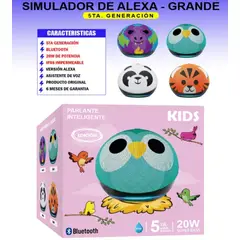 GENERICO - SIMULADOR DE PARLANTE KIDS 5TA GENERACIÓN VERSIÓN GRANDE EXTRA VOLUMEN