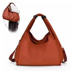 KELLER - Bolso para Mujer Impermeable con Gran Capacidad y Correa Ajustable Camel YW8