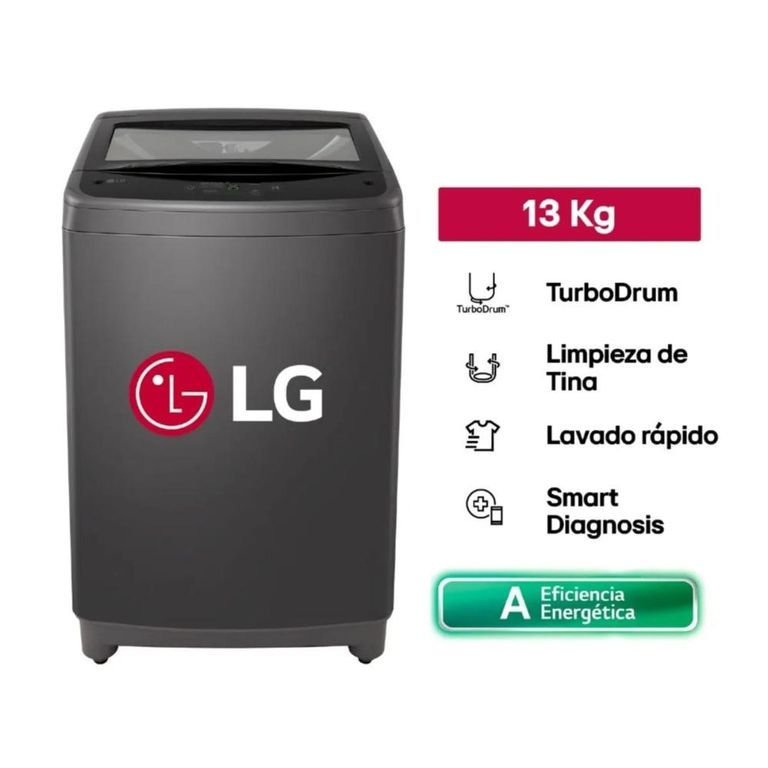 Lavadora 13Kg Carga Superior Negro Claro WT13BVTB