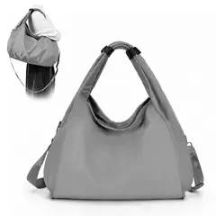 KELLER - Bolso para Mujer Impermeable con Gran Capacidad y Correa Ajustable Plomo YW8