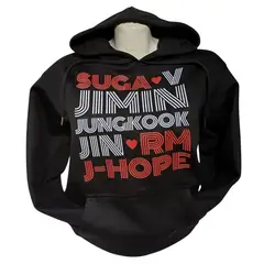 GENERICO - Polera BTS - BTS Nombres