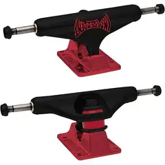 INDEPENDENT - TRUCKS STAGE 11 SPLATTER SPAN BLACK ANO RED 149