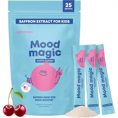 GENERICO - Mood Magic JoySpring Azafrán para niños con citrato de magnesio y vitamina D3