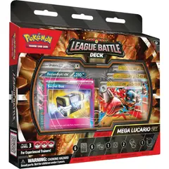 POKEMON - Cartas TCG Battle Deck - Mega Lucario Cards Set Español