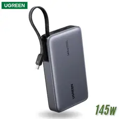 UGREEN - Batería Portátil 20000mAh 145W para Laptops con Cable Tipo C