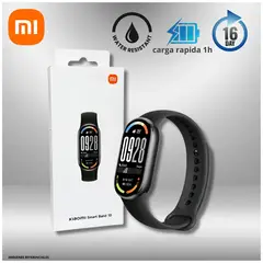 XIAOMI - Pulsera Inteligente Smart Band 8 AMOLED táctil Negro