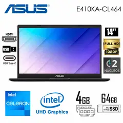 ASUS - Laptop 14 FHD Intel Celeron N4500 4GB RAM 64GB E410KA-CL464