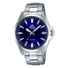 CASIO - Reloj para Hombre Edifice EFV-100 Classic Azul EDI-OG-54