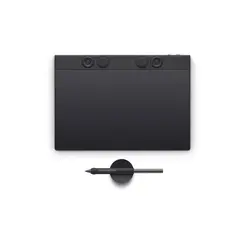 Wacom - Tableta Gráfica Intuos Pro 2025 Medium 5080 Lpi 8192 Niveles Presión Negro