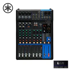 Yamaha - Mg10xuf Consola Efectos, 7 Canales, 10 Ingresos, Con Faders