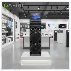 LIDIMI - Torre de Sonido Multimedia 160W con Pantalla Táctil HD CAFINI C-S992P Android Wi-Fi y Bluetooth
