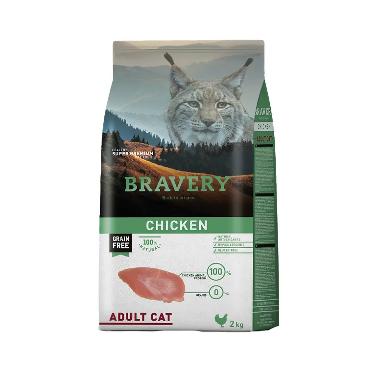 Gato Adulto Pollo Alimento Sin Cereales 7 kg