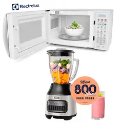 OSTER - Combo Licuadora + Horno Microondas Electrolux 17L