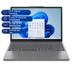 LENOVO - Laptop IdeaPad Slim 3 Core i7-13620H TACTIL RAM 16GB SSD 512GB 15IRH10 15.3" WUXGA