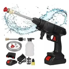 OEM - Hidrolavadora Inalámbrica Portátil 48V - Batería Recargable con Maletín y Accesorios de Limpieza