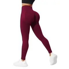 ROYAL PEACH APPAREL - Legging deportivo Rojo - Ropa deportiva malla mujer gym