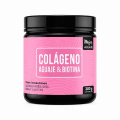 MUJER AGUAJE - Colágeno Aguaje Biotina 200g - Cabello Piel Uñas