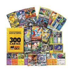 POKEMON - LOTE 300 CARTAS AL AZAR TCG