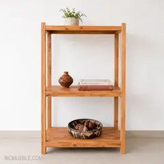 GENERICO - Estante Valle de Madera Reciclada de Palets para Decoración y Plantas