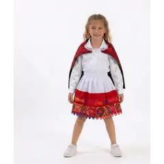 GENERICO - TRAJE FIESTAS PATRIAS HUAYLAS PARA NIÑA