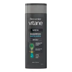 RECAMIER - Shampoo Anticaspa Para Hombre Sin Sal Vitane