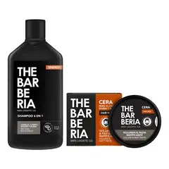 THE BARBERIA - Shampoo 4 En 1 Energy Y Cera Volumen