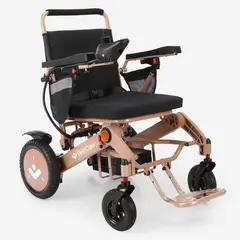 FIRST CARE - Silla de Ruedas Eléctrica Pro Ride X - Marrón