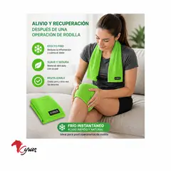 NO LOGO - TOALLAS DEPORTIVAS ROJO-VERDE FOSFORECENTE-PLOMO OSCURO