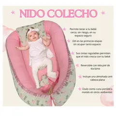 GENERICO - Luxe Pima Nido Colecho Rosado