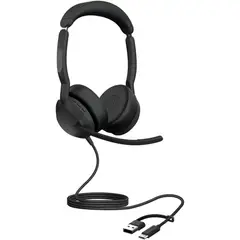 JABRA - Auriculares Profesionales Evolve2 50 USB-C/A Bluetooth 5.2 Cancelación de Ruido 25089-989-799