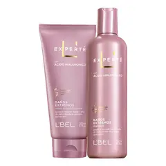 Lbel - Shampoo Y Acondicionador Daños Extremos 200 Ml Experté