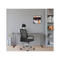 GENERICO - SILLA DE OFICINA CON CABECERA