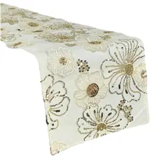 CONCEPTS LIFE & DISEÑO - - Camino Decorativo Blanco