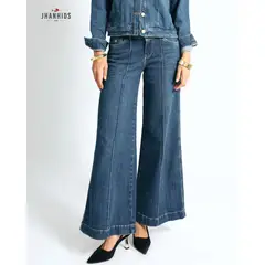 JHAN HIDS - Pantalon Wide Leg Lucrecia Denim