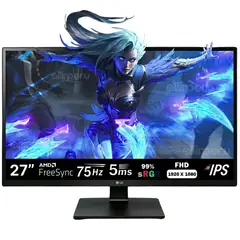 LG - Monitor BUSINESS 27BK550Y-B, 27 IPS, FHD, 75Hz, 5ms