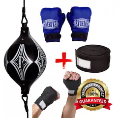 HOLGU - Pera loca de Box + Guantes de Box + Vendas de Box - Colores variados